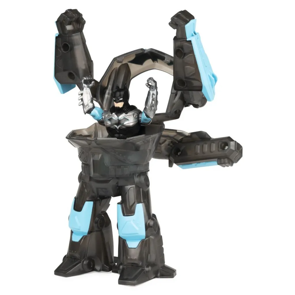 SPIN MASTER DC Comics Batman: 10,2cm Große Batman-Action-Figur Mit Wandelbarer Tech-Rüstung, Actionfigur Zum Sammeln, Comics 6 SPIN MASTER DC Comics Batman: 10,2cm Große Batman-Action-Figur Mit Wandelbarer Tech-Rüstung, Actionfigur Zum Sammeln, Comics – Bild 4