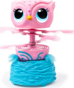 Spin Master Tierfigur Owleez Interaktive Eule, Pink, 56931 -Spin Master 09ad73dcebbd84af8590526d6cd269b3