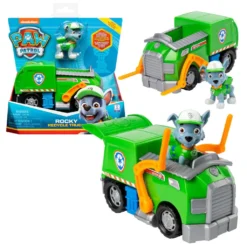 SPIN MASTER Auswahl Einsatzfahrzeuge | Basic Fahrzeuge Mit Spielfiguren | Paw Patrol, Figur:Rocky
