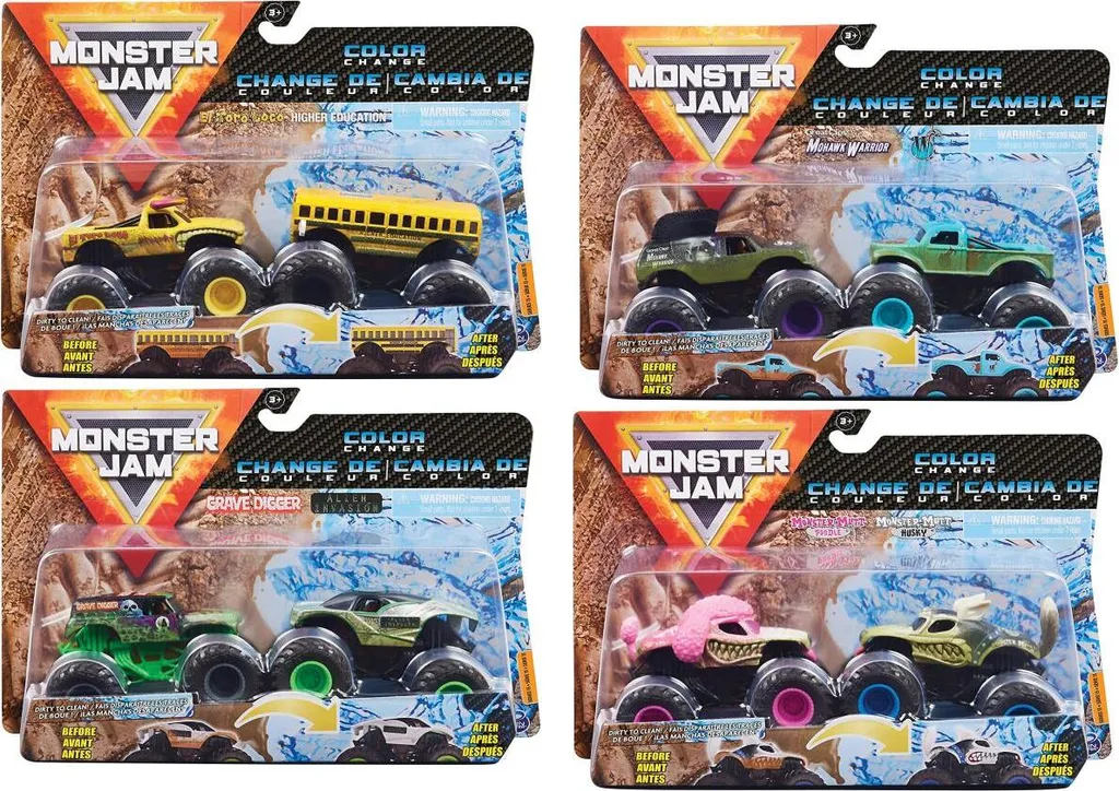Spin Master 38057 1:64 MNJ Monster Jam 2-Pack, Sortiert 13 Spin Master 38057 1:64 MNJ Monster Jam 2-Pack, Sortiert – Bild 11