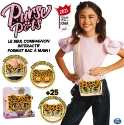 Spin Master 37541 BAG Purse Pets - Leopard -Spin Master 1ac82110eb50682efd66157e2d9356e6
