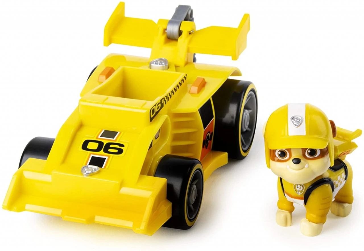 Spin Master 6058587 (20119529) - Race & Go Deluxe Fahrzeug, Mit Rückziehmotor, Rubble 3 Spin Master 6058587 (20119529) - Race & Go Deluxe Fahrzeug, Mit Rückziehmotor, Rubble