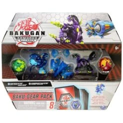 Spin Master 6056037 (20124159) - BakuGear 4er Pack - Batrix Ultra + Baku-Gear & Ramparian Ultra