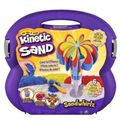 Spin Master 6055859 (20134797) - Sandwhirlz, Koffer Mit 907g Kinetic Sand