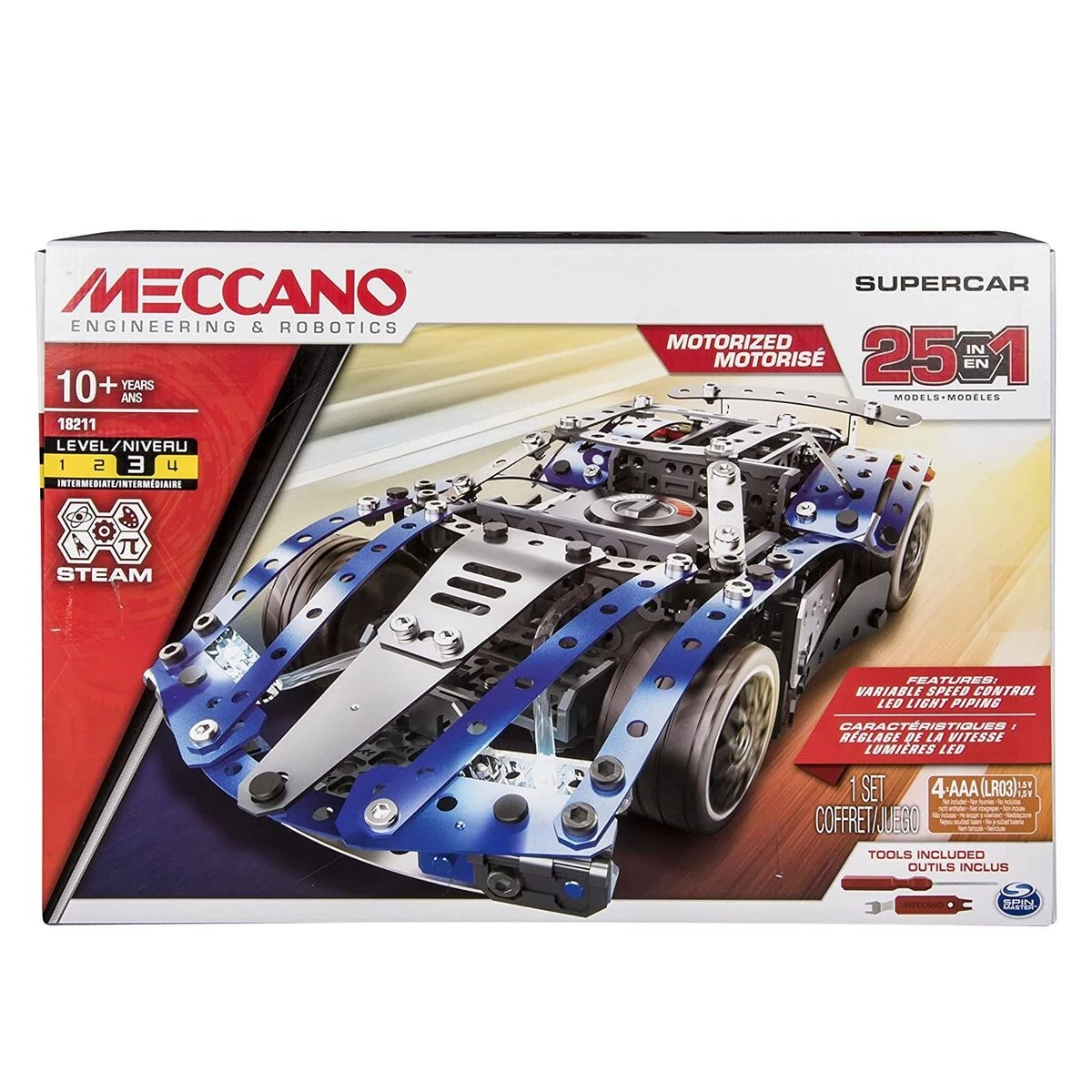 Spin Master 6044495 (20102061) - 25 In 1 Rennwagen, Konstruktionsspielzeug - Modellbau 3 Spin Master 6044495 (20102061) - 25 In 1 Rennwagen, Konstruktionsspielzeug - Modellbau