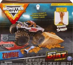 Spin Master 6045198 (20116028) - Monster Dirt, Zombie Monstertruck + Kinetic Sand; Maßstab 1:64 -Spin Master 223749 223749 1280x1280