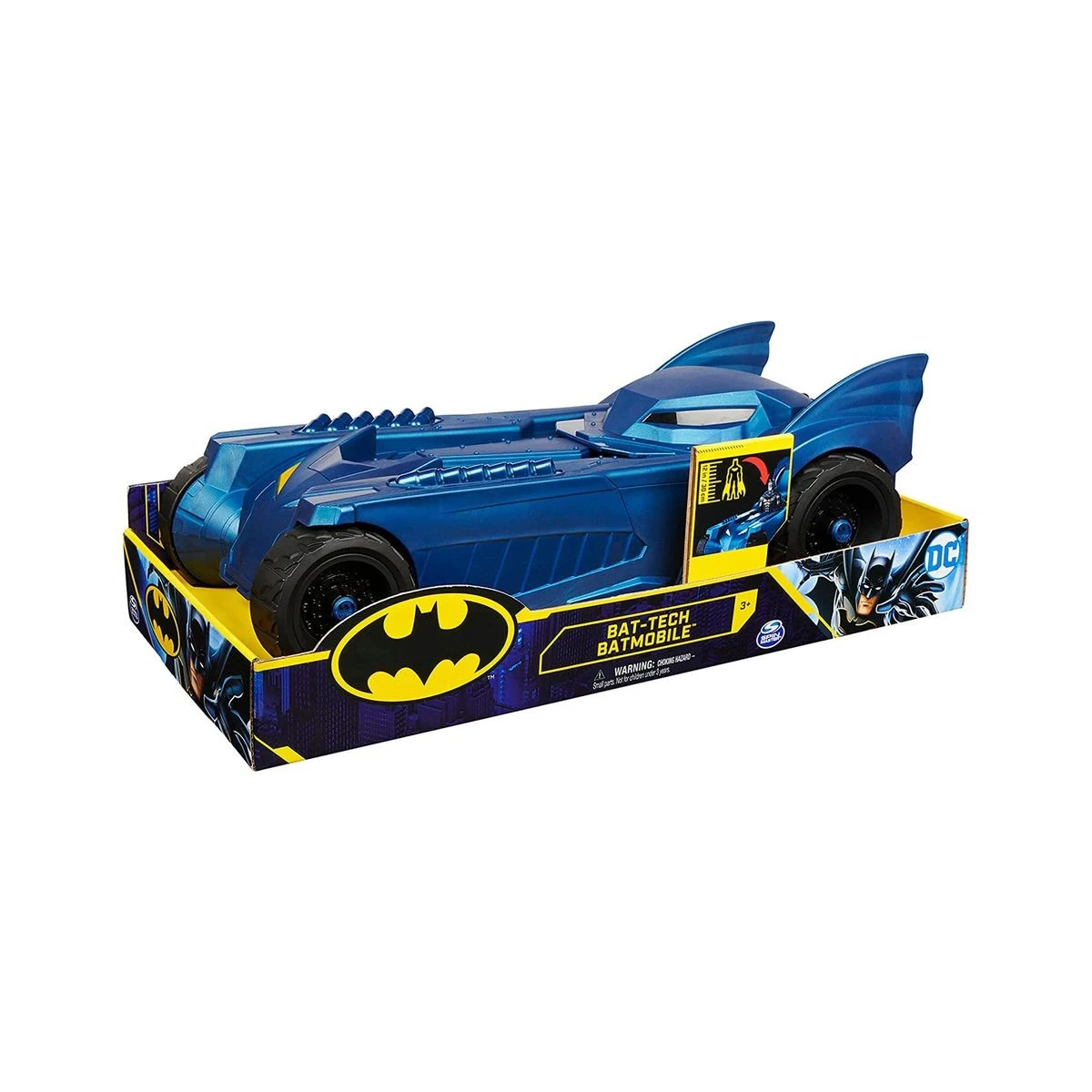 Spin Master 6055297 (20130189) - Batmobile Für Figuren Bis 30 Cm (blau) 3 Spin Master 6055297 (20130189) - Batmobile Für Figuren Bis 30 Cm (blau)