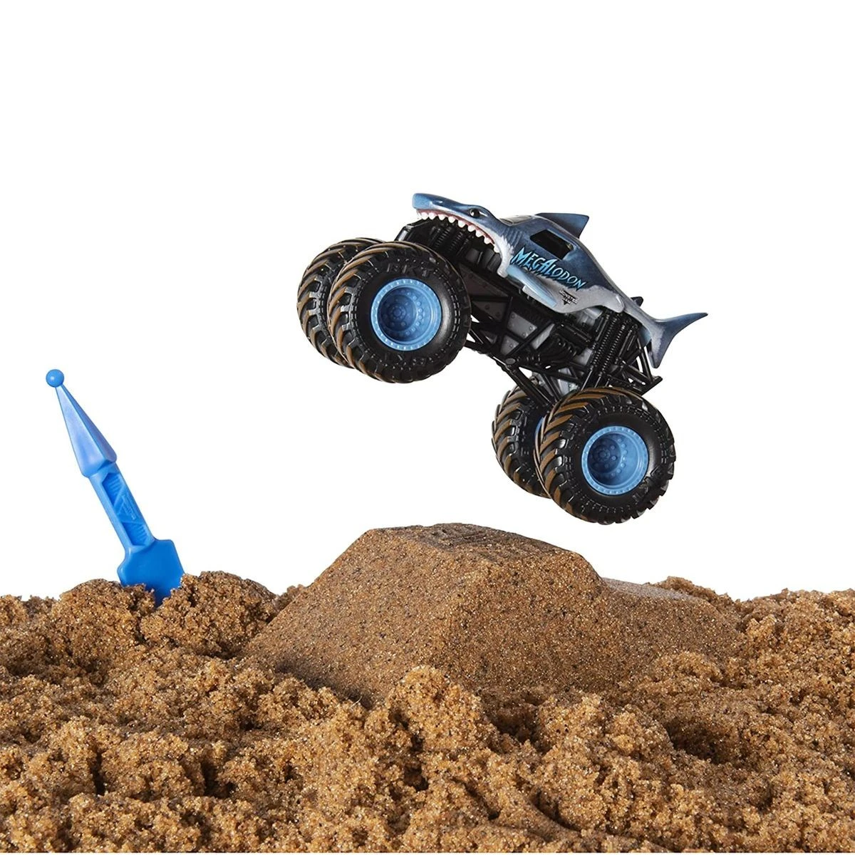 Spin Master 6045198 (20103743) - Monster Dirt, Megalodon Monstertruck + Kinetic Sand, Maßstab 1:64 6 Spin Master 6045198 (20103743) - Monster Dirt, Megalodon Monstertruck + Kinetic Sand, Maßstab 1:64 – Bild 4