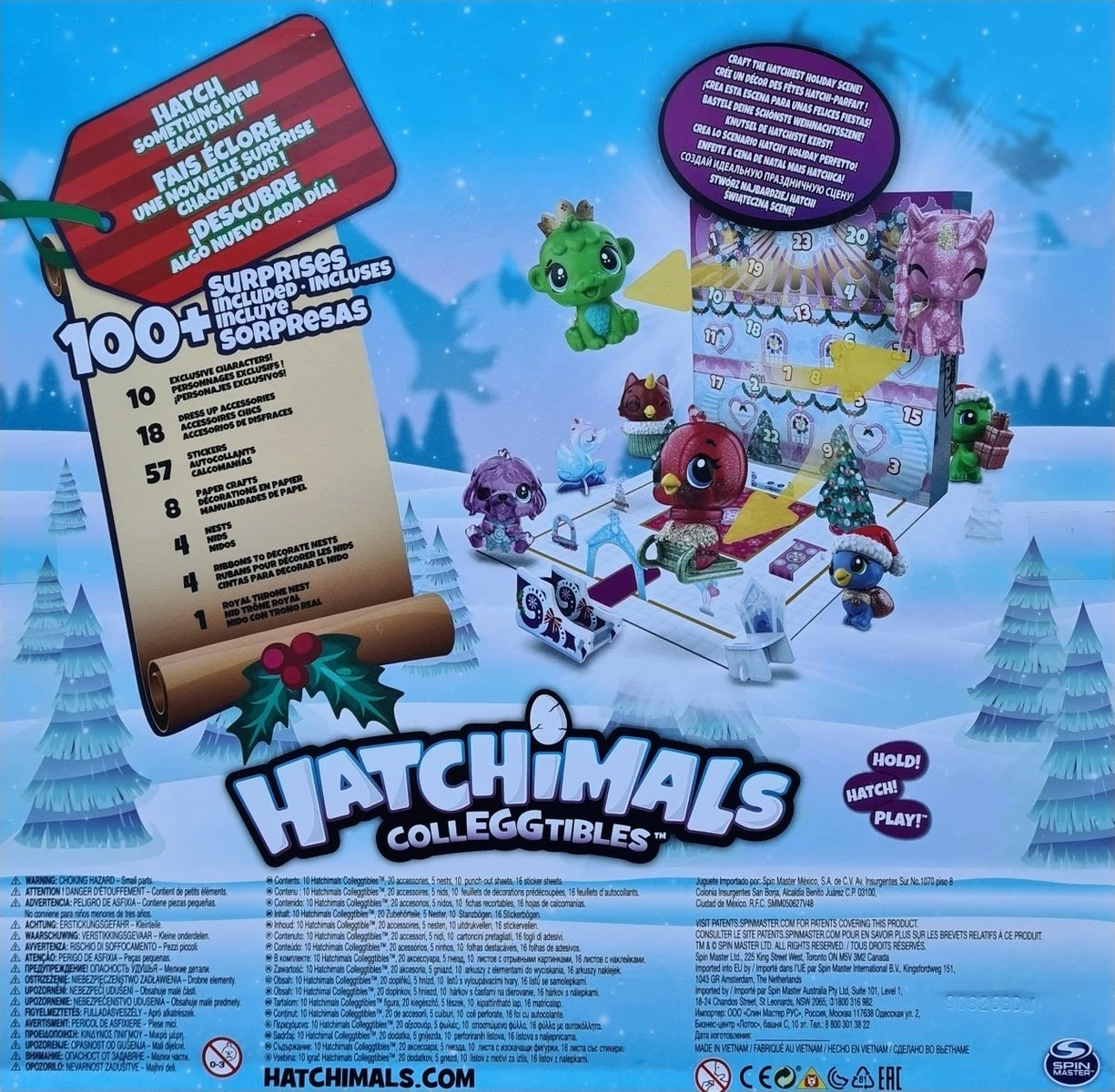 Spin Master 6044284 (20118599) - Polar Palace Adventskalender, Hatchy Holidays! 4 Spin Master 6044284 (20118599) - Polar Palace Adventskalender, Hatchy Holidays! – Bild 2