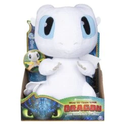 Spin Master 6045117 (20104401) - Plüschfigur Mit Sound - Tagschatten/Lightfury