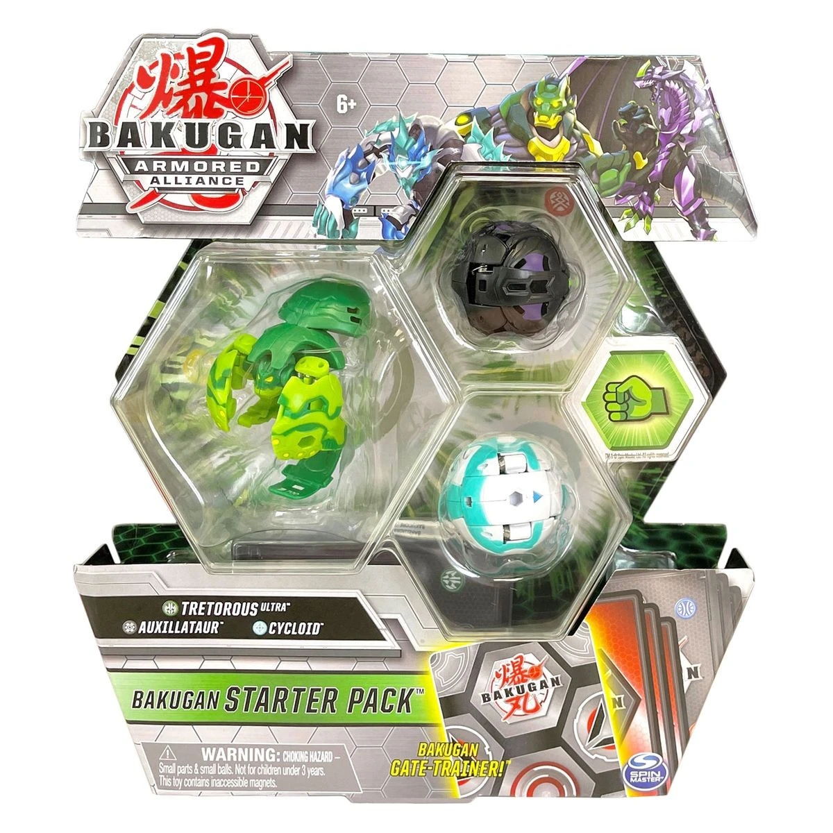 Spin Master 6055886 (20123237) - Starter Pack Inkl. Tretorous Ultra, Auxillataur & Cycloid 3 Spin Master 6055886 (20123237) - Starter Pack Inkl. Tretorous Ultra, Auxillataur & Cycloid