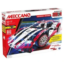 Spin Master 6062054 (20135073) 2.Wahl - 25-in-1 Motorisiertes Supercar STEM Modellbausatz Mit 347 Teilen