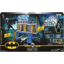 Spin Master 6058292 (20125469) - 3-in-1-Batcave - Beidseitig Bespielbar