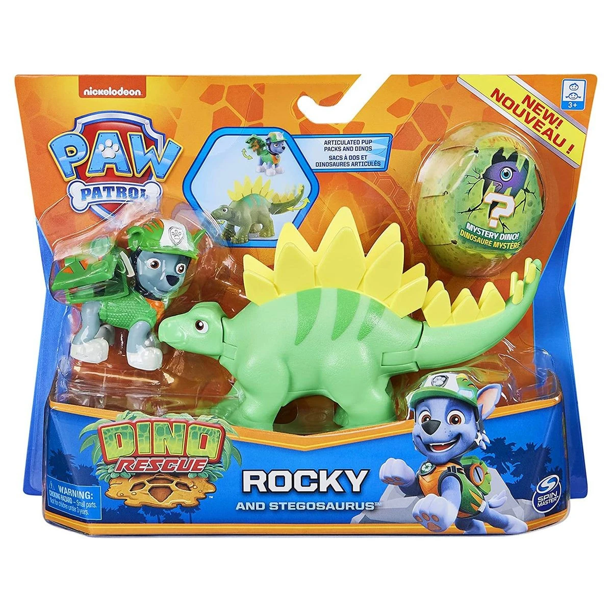 Spin Master 6058512 (20129715) - Rocky Und Stegosaurus + Mystery Dino 3 Spin Master 6058512 (20129715) - Rocky Und Stegosaurus + Mystery Dino