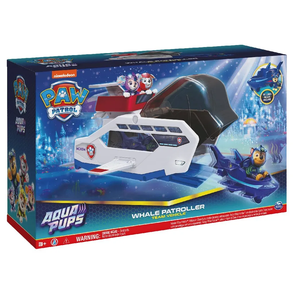 Spin Master 6065308 Paw Patrol Aqua Pups Whale Pat 5 Spin Master 6065308 Paw Patrol Aqua Pups Whale Pat – Bild 3
