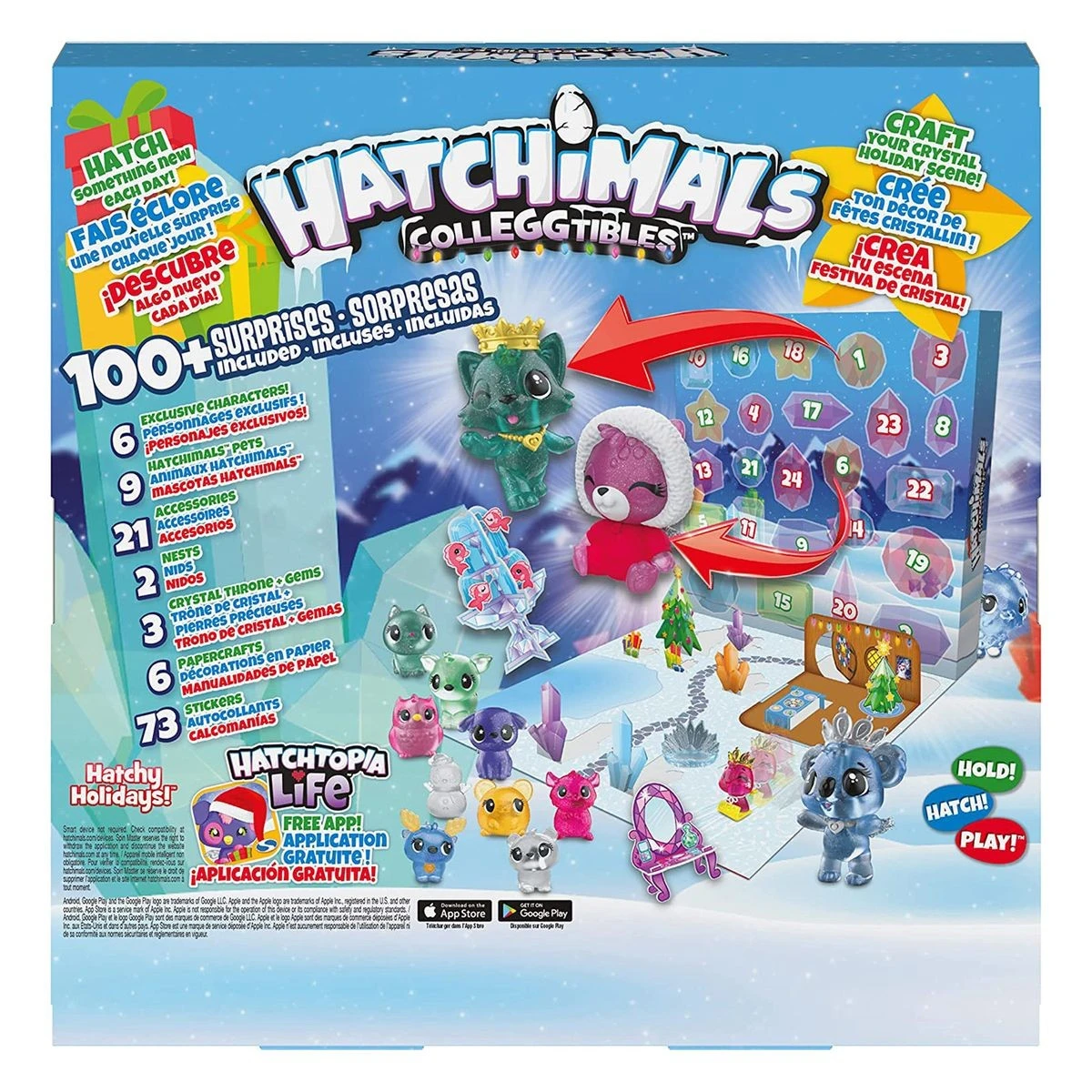 Spin Master 6044284 (20123385) 2.Wahl - Adventskalender, Hatchy Holidays! 5 Spin Master 6044284 (20123385) 2.Wahl - Adventskalender, Hatchy Holidays! – Bild 3