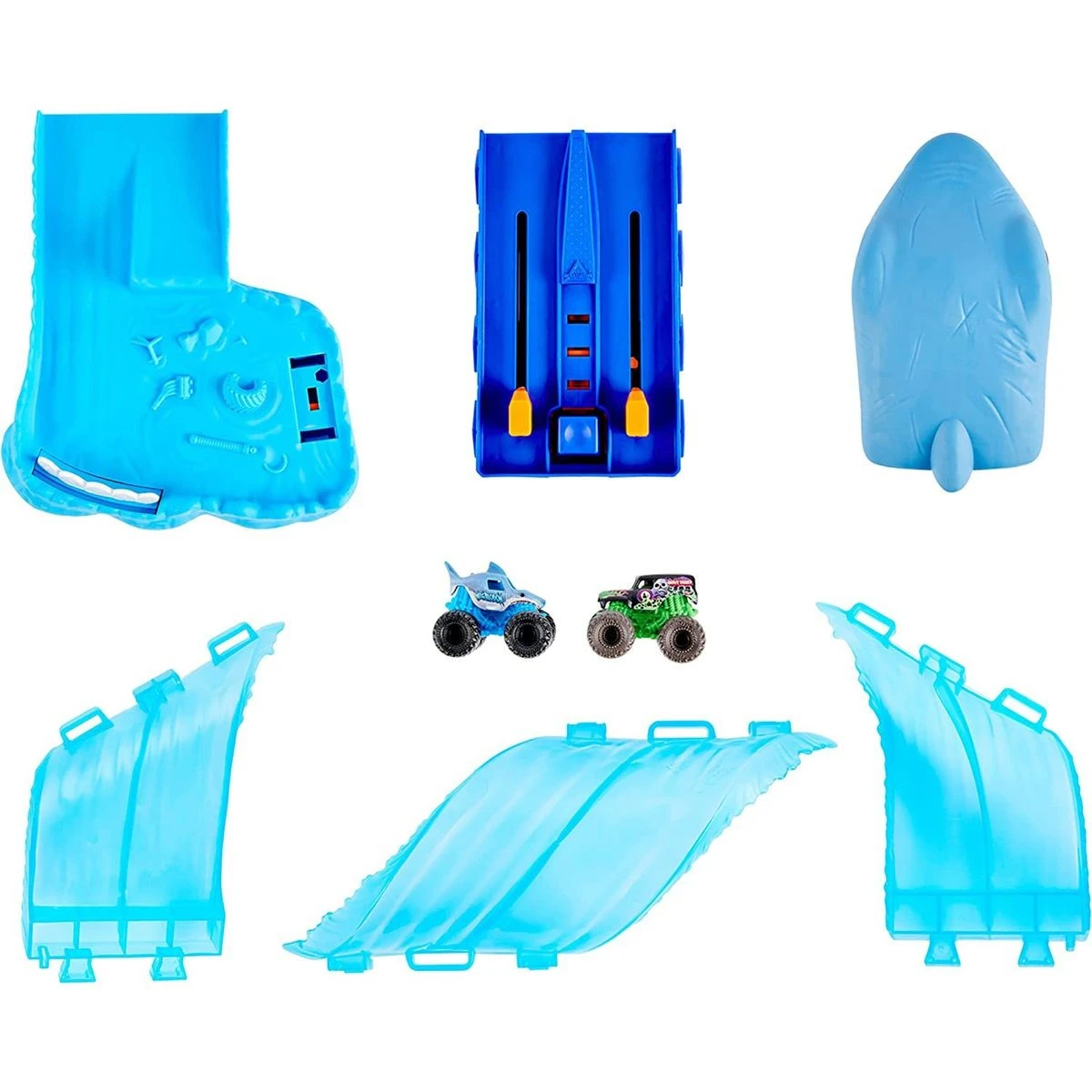 Spin Master 6060718 (20131052) 2.Wahl - Megalodon Rennen Und Mampfen Spielset Mit 2 Autos 4 Spin Master 6060718 (20131052) 2.Wahl - Megalodon Rennen Und Mampfen Spielset Mit 2 Autos – Bild 2