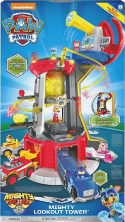 SPIN MASTER Paw Patrol Spielzeug-Aussichtsturm Mighty Pups -Spin Master 2d40e9568ea924870b277afe449673e4