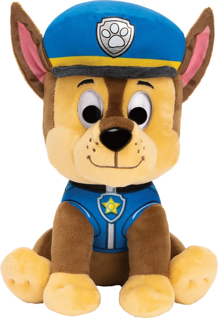 Spin Master 48318 - Paw Patrol Plüschfigur Chase, 23cm 3 Spin Master 48318 - Paw Patrol Plüschfigur Chase, 23cm