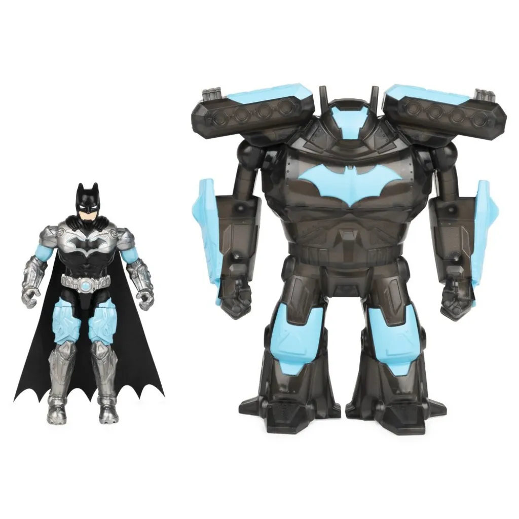 SPIN MASTER DC Comics Batman: 10,2cm Große Batman-Action-Figur Mit Wandelbarer Tech-Rüstung, Actionfigur Zum Sammeln, Comics 7 SPIN MASTER DC Comics Batman: 10,2cm Große Batman-Action-Figur Mit Wandelbarer Tech-Rüstung, Actionfigur Zum Sammeln, Comics – Bild 5