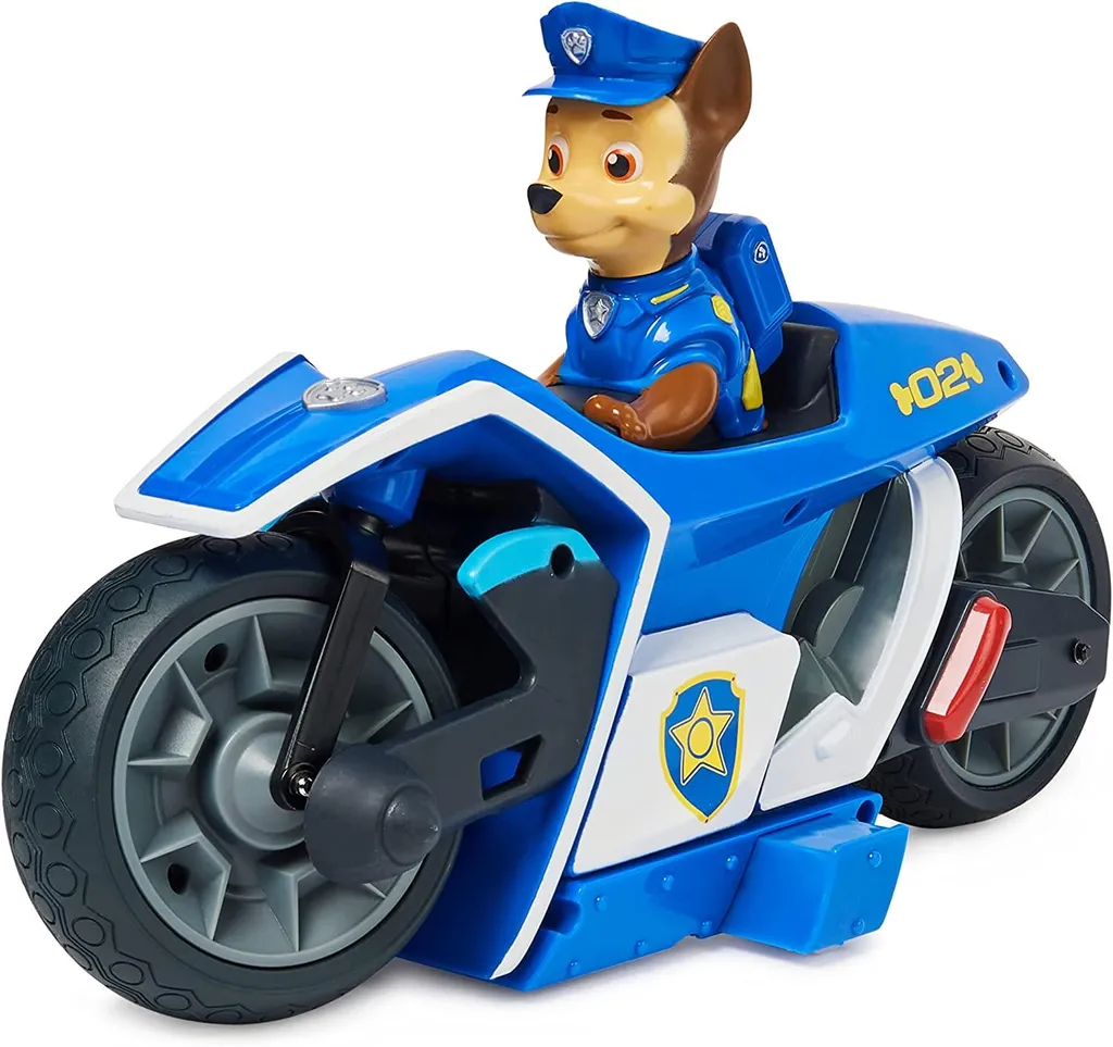 Spin Master 37305 - Paw Patrol Chases Ferngesteuertes Motorrad 5 Spin Master 37305 - Paw Patrol Chases Ferngesteuertes Motorrad – Bild 3