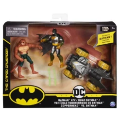 Spin Master 13471 BAT Batman - Batcycle Mit 2 X 10 Cm Figuren -Spin Master 4ad1b48822d56efbc364f8e530a9755b