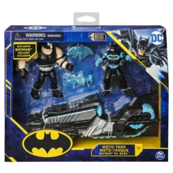 Spin Master 13471 BAT Batman - Batcycle Mit 2 X 10 Cm Figuren -Spin Master 7c9c2a0d174eb46ae52c17abf0688df0