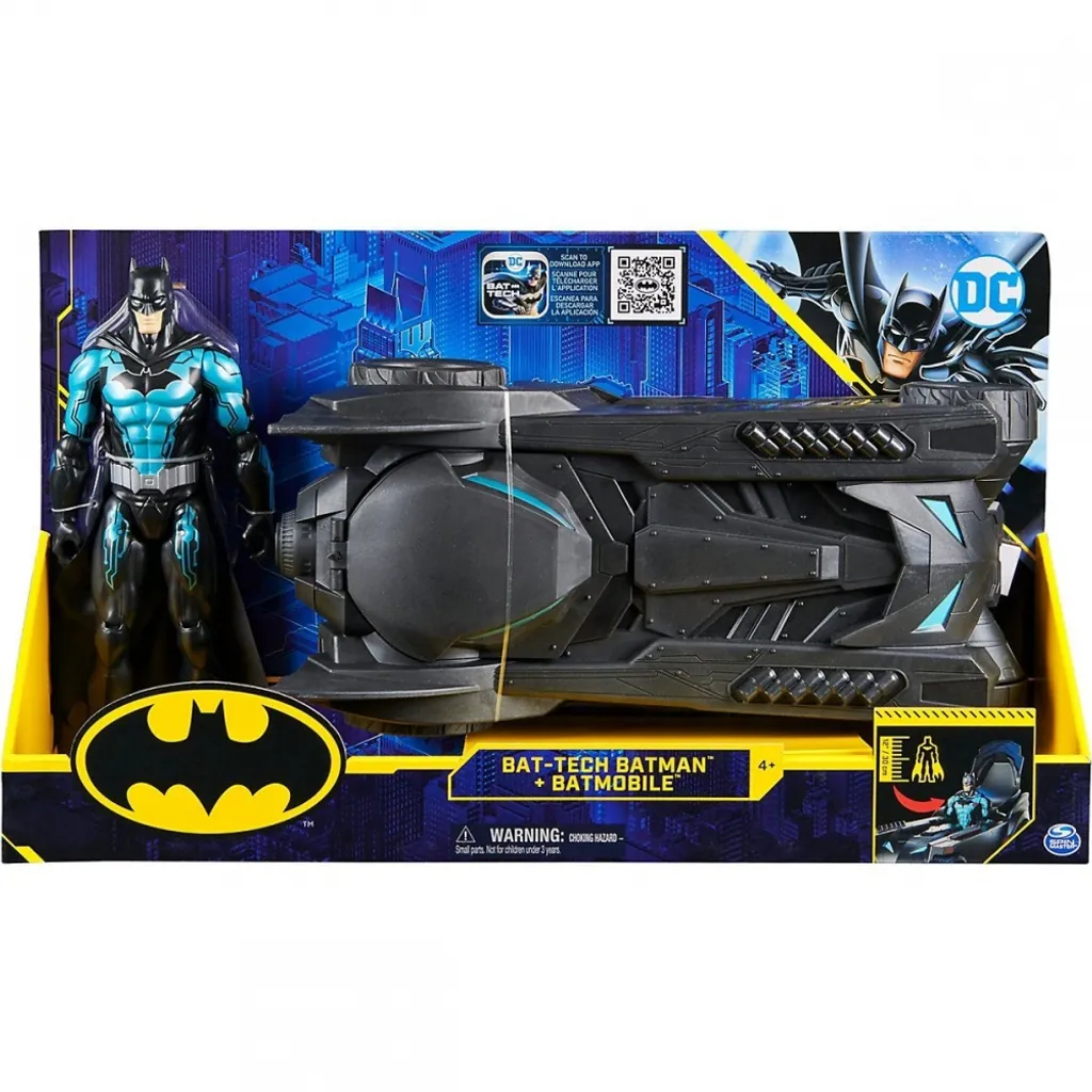 Spin Master 24583 BAT Batman Batmobile Mit 30cm Batman 3 Spin Master 24583 BAT Batman Batmobile Mit 30cm Batman