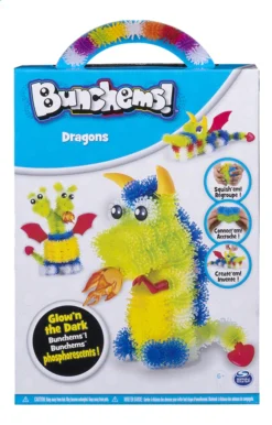 SPIN MASTER Bunchems - Klettbällchen, Unicorn Nachleuchtend -Spin Master 801321a294af13f73c493ba9f84ffb72