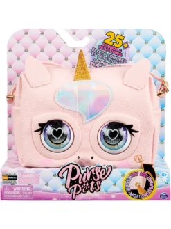 Spin Master Handtasche Purse Pet Glamicorn Junior Rosa