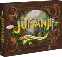 Spin Master Jumanji: Das Spiel, Die Neueste Ausgabe Des Klassischen Abenteuer-Brettspiels Für Kinder Und Familien, Brettspiel, Rennen, 8 Jahr(e)