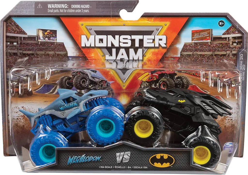 Spin Master 38057 1:64 MNJ Monster Jam 2-Pack, Sortiert 9 Spin Master 38057 1:64 MNJ Monster Jam 2-Pack, Sortiert – Bild 7