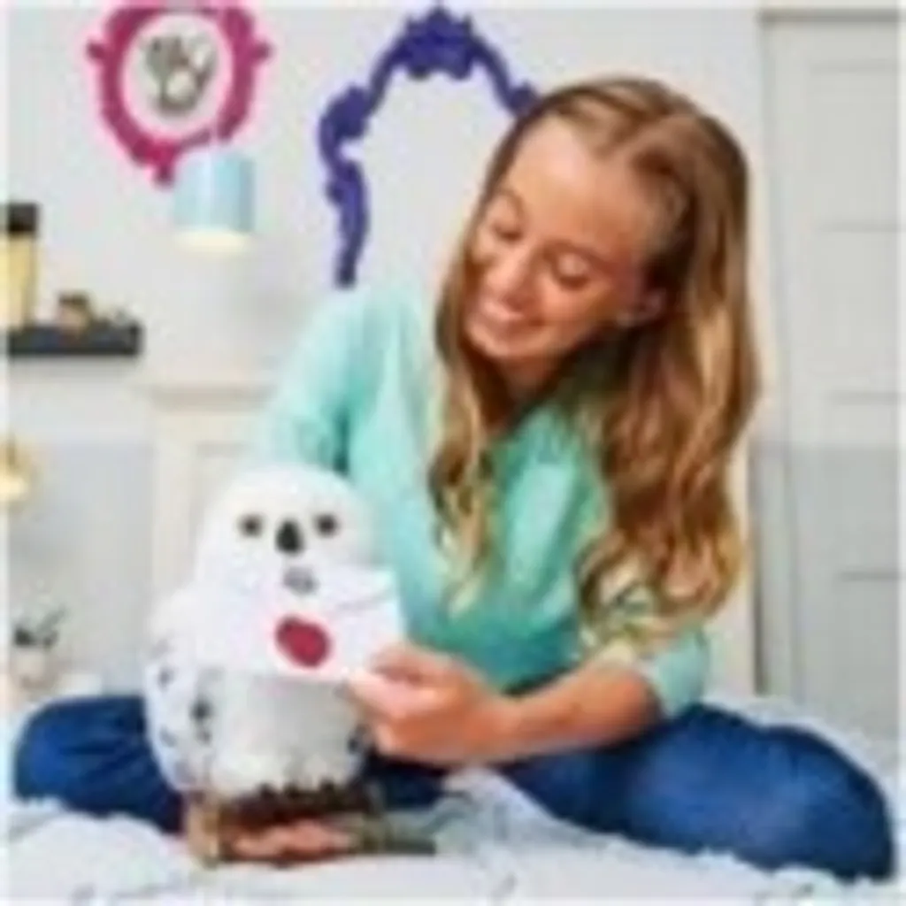 Spin Master 39760 Harry Potter - Interaktive Plüsch-Eule Hedwig 19 Spin Master 39760 Harry Potter - Interaktive Plüsch-Eule Hedwig – Bild 17