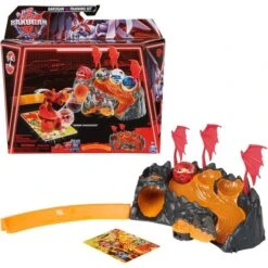 Spin Master Bakugan 2023 Training Set Mit Core Ball Titanium Dragonoid Vom Drachen-Clan, Geschicklichkeitsspiel