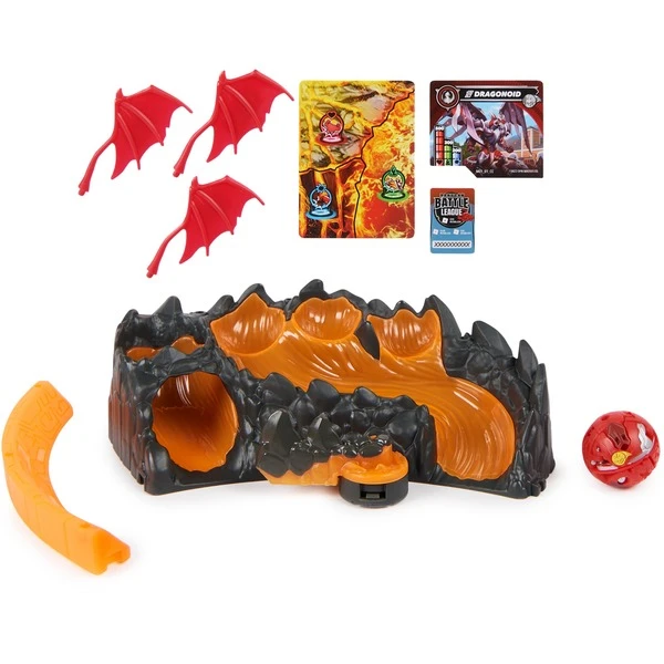 Spin Master Bakugan 2023 Training Set Mit Core Ball Titanium Dragonoid Vom Drachen-Clan, Geschicklichkeitsspiel – Bild 2