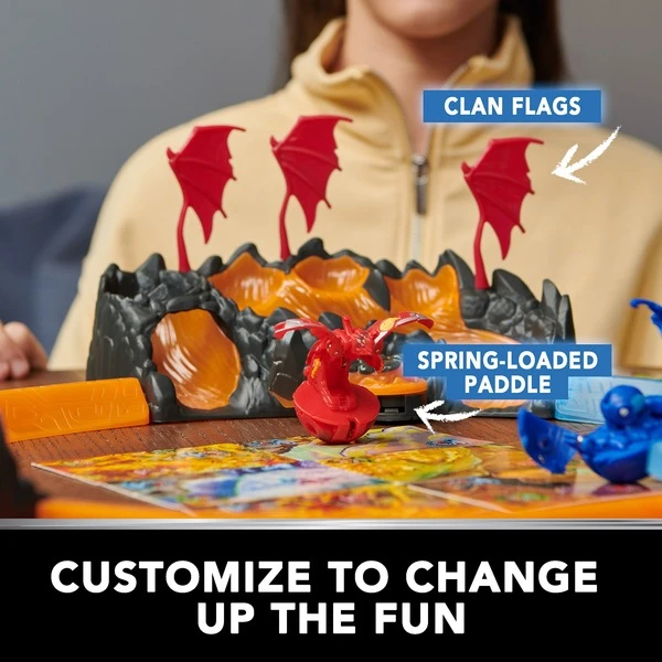 Spin Master Bakugan 2023 Training Set Mit Core Ball Titanium Dragonoid Vom Drachen-Clan, Geschicklichkeitsspiel – Bild 7