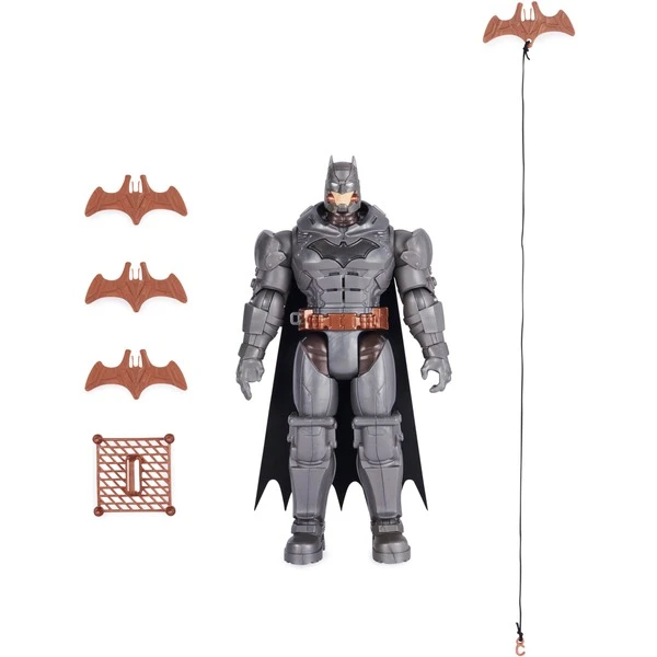 Spin Master Batman 30 Cm Deluxe-Actionfigur Mit Schlag- Und Wurffunktion, Spielfigur – Bild 4