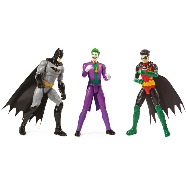 Spin Master Batman 30 Cm Figuren-Set Aus Batman (Rebirth), Robin Und Joker, Spielfigur – Bild 3