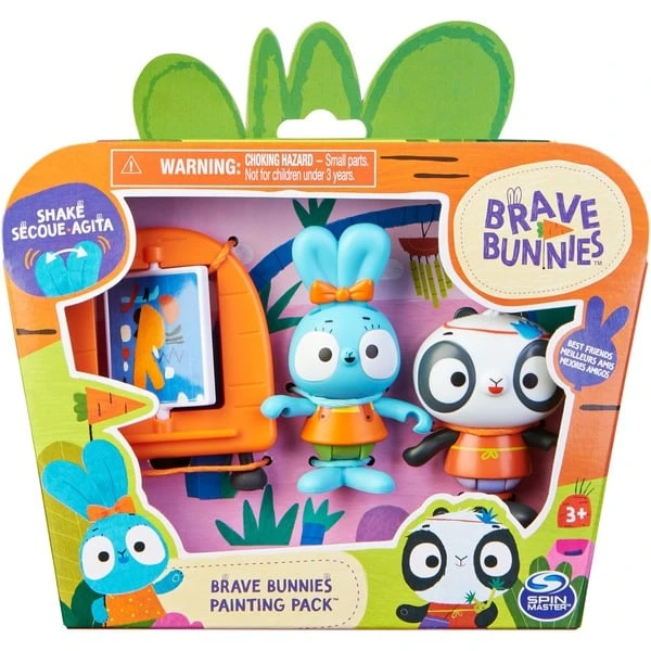 Spin Master Brave Bunnies - Malen Mit Boo Hase Und Panda, Spielfigur 3 Spin Master Brave Bunnies - Malen Mit Boo Hase Und Panda, Spielfigur