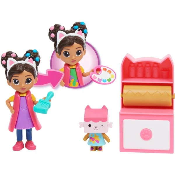 Spin Master Gabby's Dollhouse Bastelset Mit Gabby Und Baby Box, Spielfigur – Bild 3