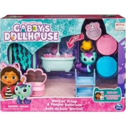 Spin Master Gabby's Dollhouse Deluxe Room Badezimmer, Spielfigur -Spin Master Spin Master Gabby s Dollhouse Deluxe Room Badezimmer Spielfigur@@1903351 6