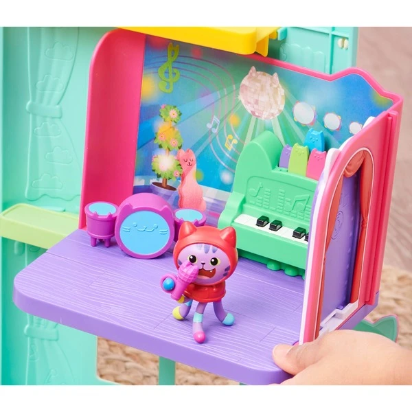 Spin Master Gabby's Dollhouse Deluxe Room – Groovy Music Room, Kulisse – Bild 7