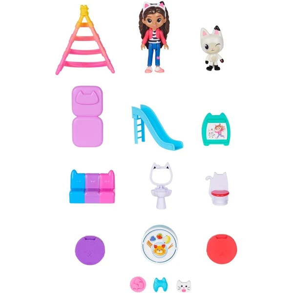 Spin Master Gabby's Dollhouse Gabbys Purrfect Puppenhaus, Spielgebäude 8 Spin Master Gabby's Dollhouse Gabbys Purrfect Puppenhaus, Spielgebäude – Bild 6