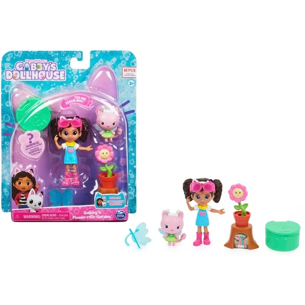 Spin Master Gabby's Dollhouse Gartenset Mit Kitty Fee, Spielfigur 3 Spin Master Gabby's Dollhouse Gartenset Mit Kitty Fee, Spielfigur