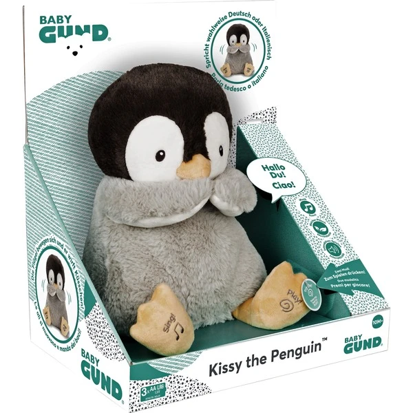 Spin Master Gund - Kissy Der Pinguin, Kuscheltier 3 Spin Master Gund - Kissy Der Pinguin, Kuscheltier