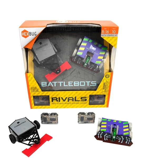 Spin Master HEXBUG Battle Bots - Rivals (Tombstome Und Witch Doctor), Spielfigur