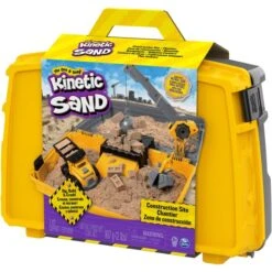 Spin Master Kinetic Sand - Baustellen-Koffer, Spielsand 8 Spin Master Kinetic Sand - Baustellen-Koffer, Spielsand -Spin Master Spin Master Kinetic Sand Baustellen Koffer Spielsand@@1sswk01a 2