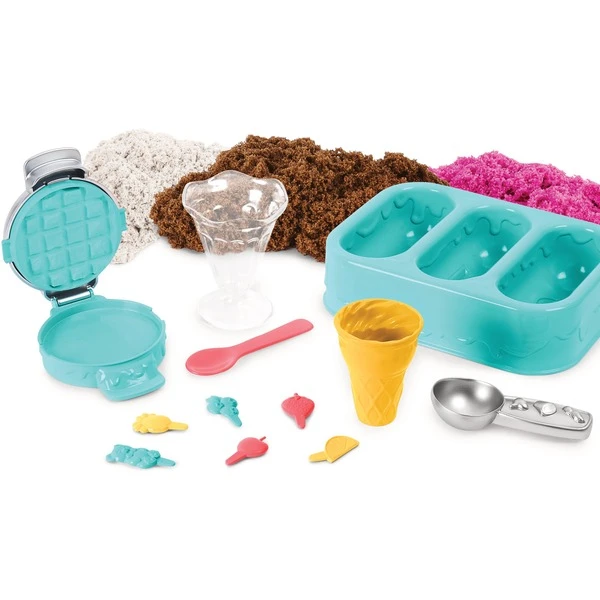 Spin Master Kinetic Sand - Eiscreme Set Mit Duftsand, Spielsand 4 Spin Master Kinetic Sand - Eiscreme Set Mit Duftsand, Spielsand – Bild 2