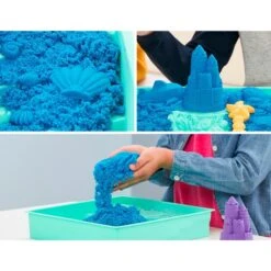 Spin Master Kinetic Sand - Sandbox Set Blau, Spielsand -Spin Master Spin Master Kinetic Sand Sandbox Set blau Spielsand@@100007969 3