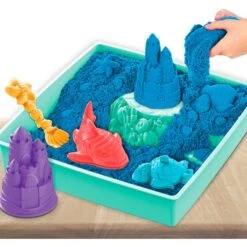 Spin Master Kinetic Sand - Sandbox Set Blau, Spielsand -Spin Master Spin Master Kinetic Sand Sandbox Set blau Spielsand@@100007969 7